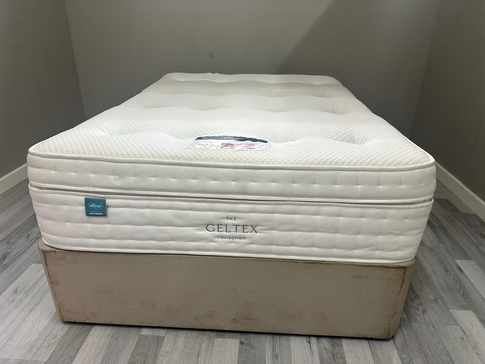 Silentnight Imperial Geltex 3000 Pocket BoxTop 4ft 6 Double Mattress RRP £1499 B