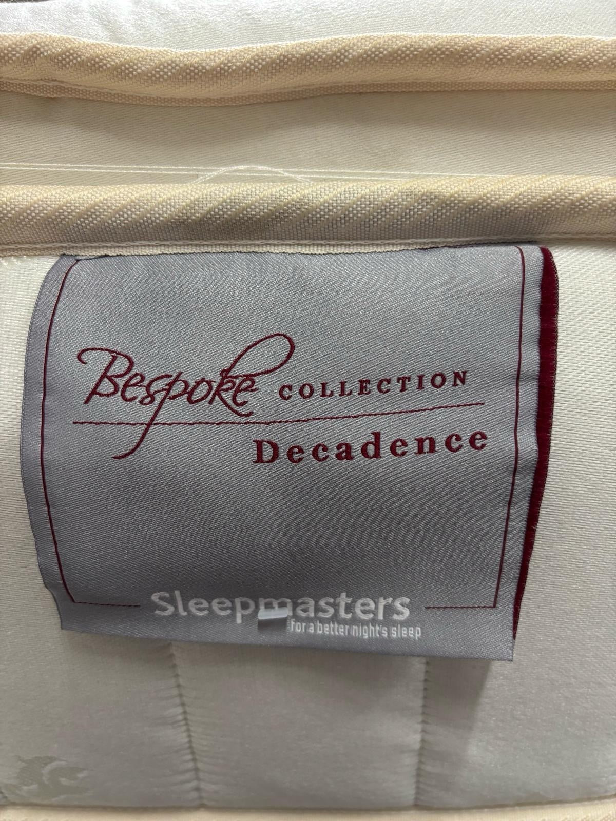 Bespoke Decadence 5ft Kingsize Mattress - RRP £1699 - Best Price Online B - Home Furniture Interiors
