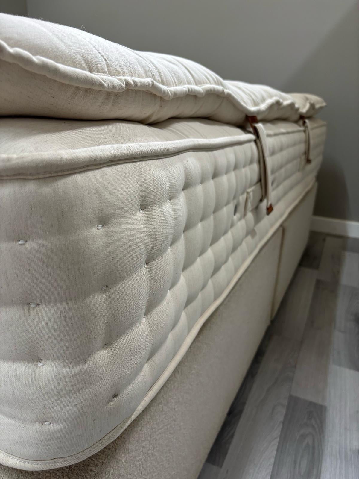 Hypnos Bespoke Majestic 6ft Superking Mattress + Topper - RRP £6,199 Medium - Home Furniture Interiors