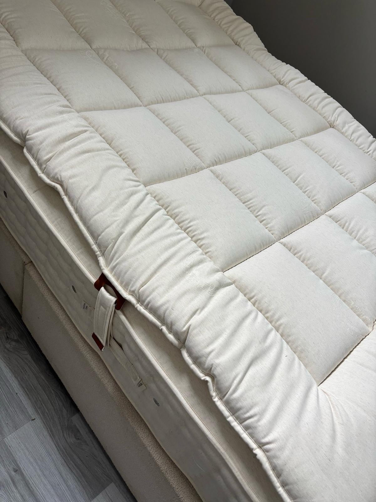 Hypnos Bespoke Majestic 6ft Superking Mattress + Topper - RRP £6,199 Medium - Home Furniture Interiors