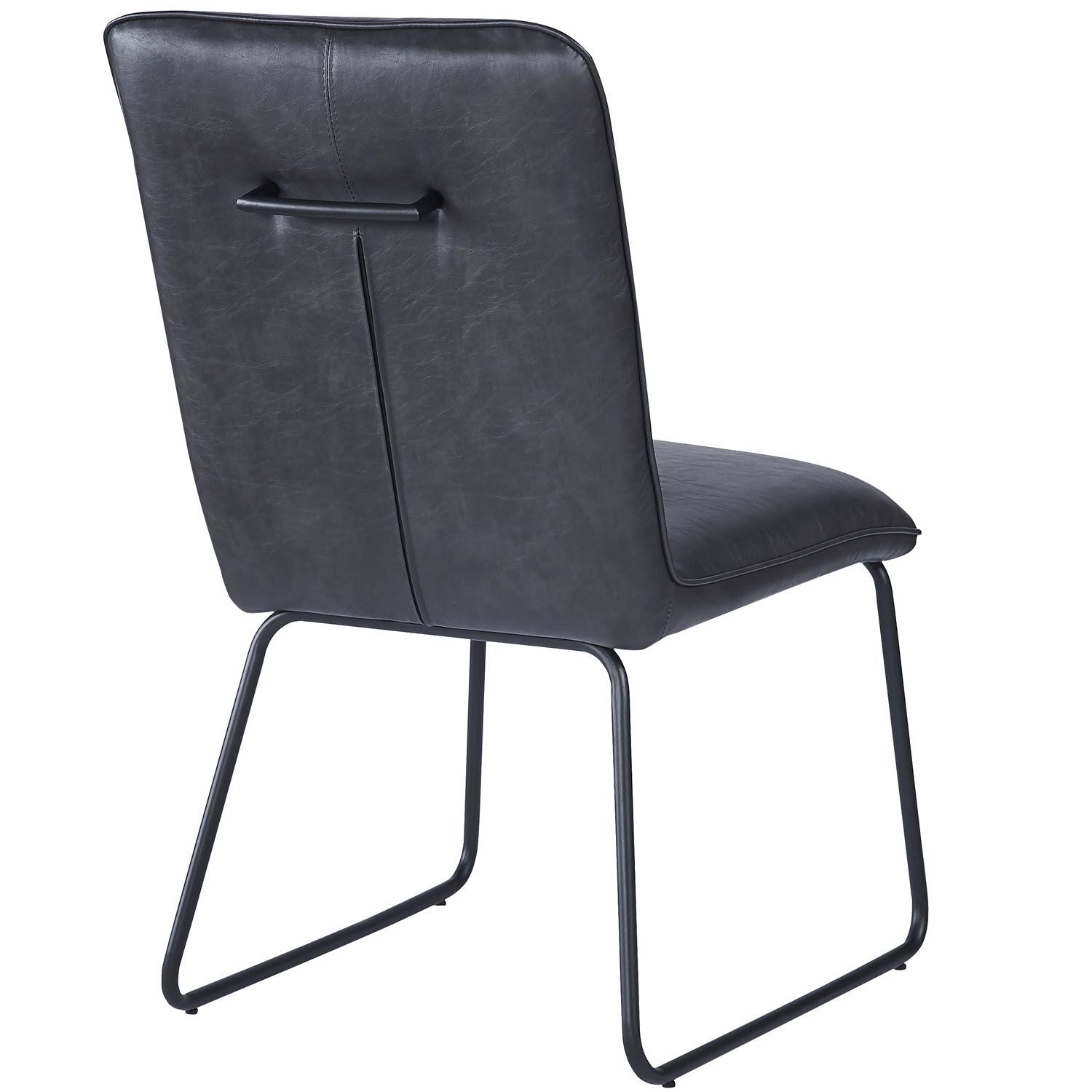 HEW S Pu Black Black Legs - Home Furniture Interiors