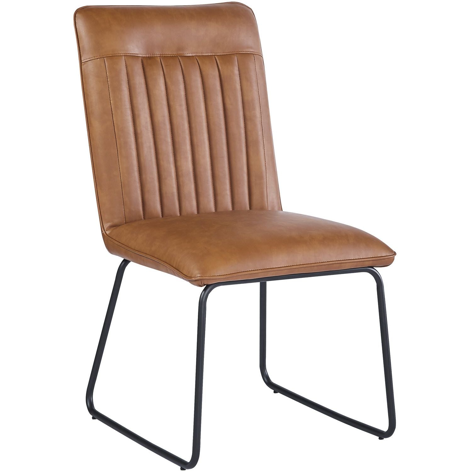 HEW S Pu Brown Black Legs - Home Furniture Interiors
