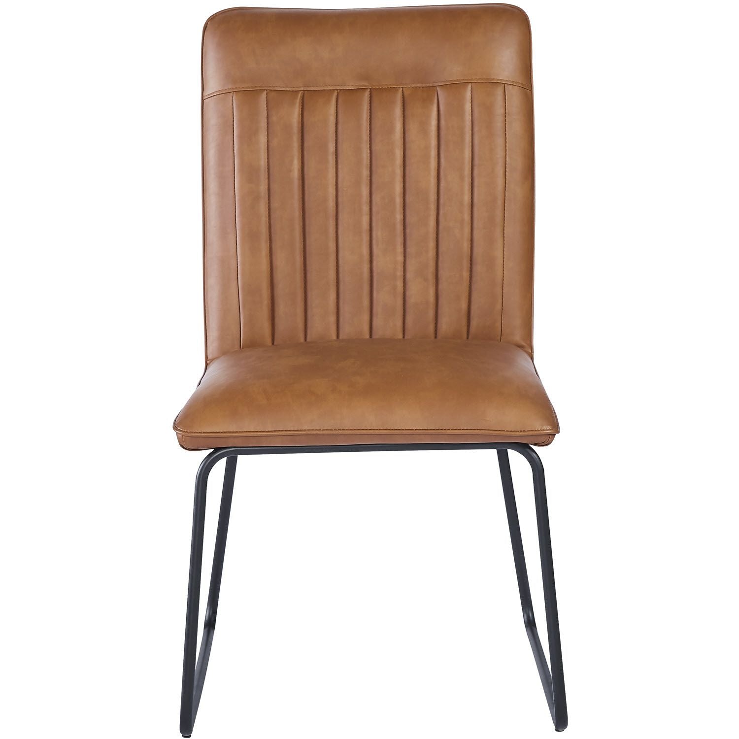 HEW S Pu Brown Black Legs - Home Furniture Interiors