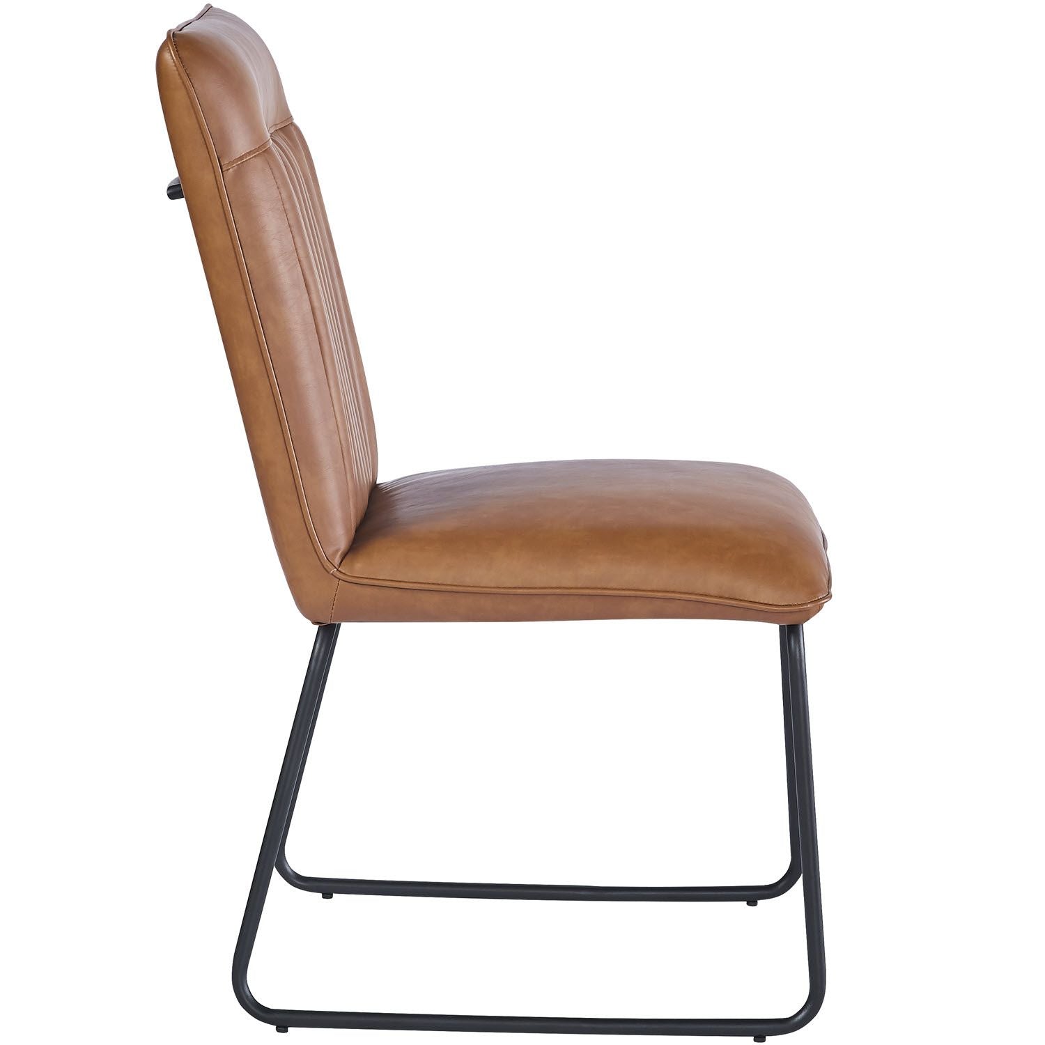 HEW S Pu Brown Black Legs - Home Furniture Interiors