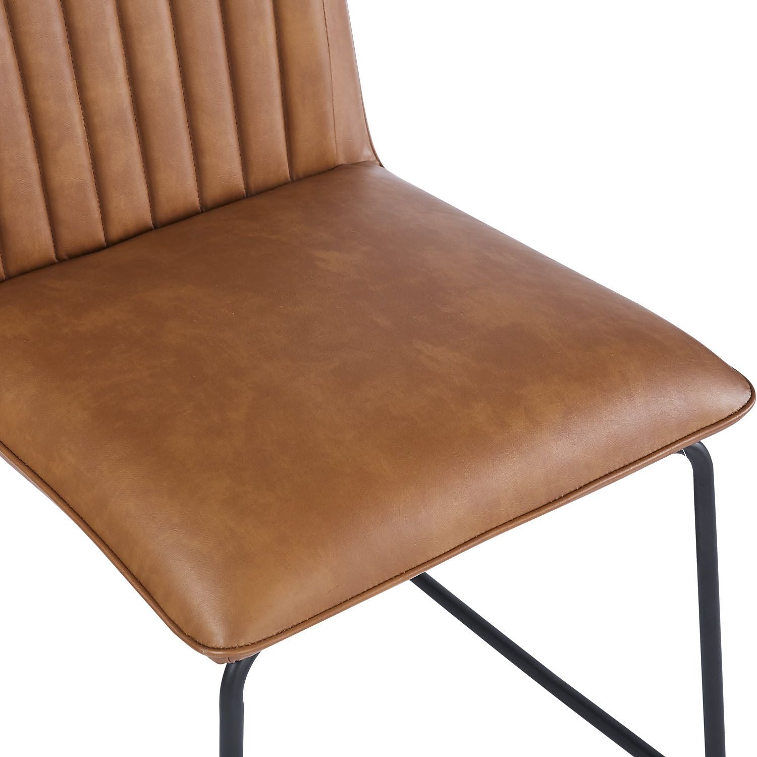 HEW S Pu Brown Black Legs - Home Furniture Interiors
