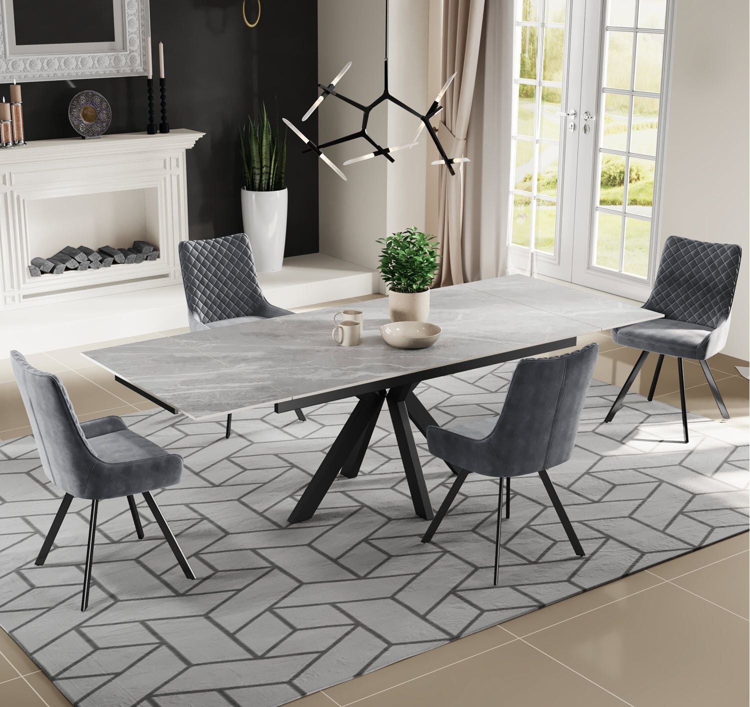 MARCO Ceramic Argento Grey 160 200 240 EXT Matt