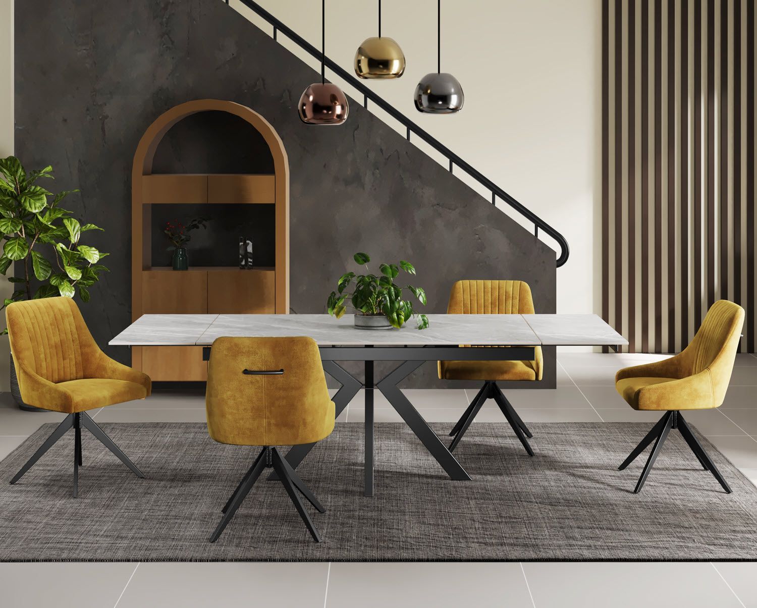 MARCO Ceramic Pearla Grey 160 200 240 EXT Gloss