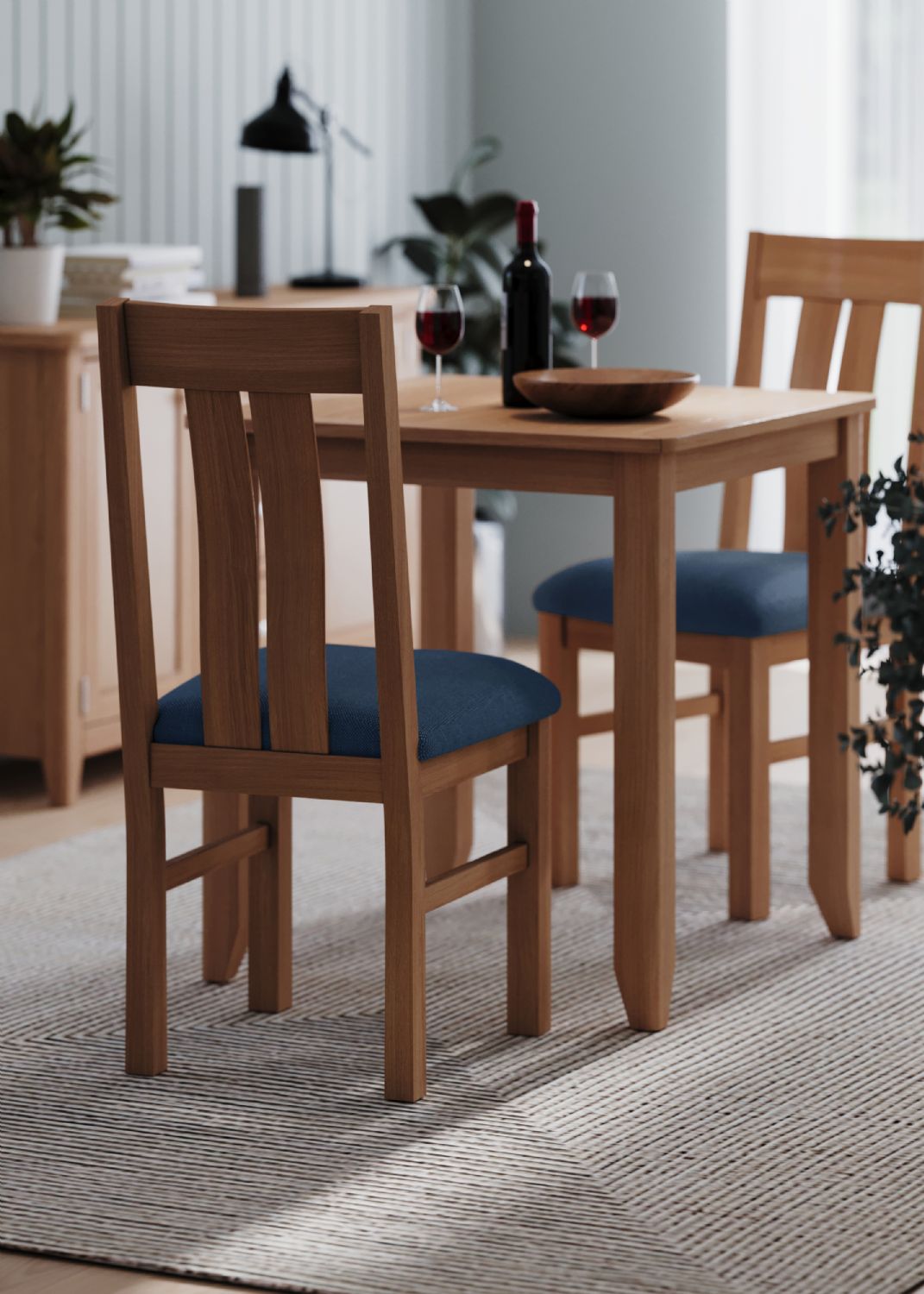 Arlyn Natual Oak 160 200cm Extending Dining Table - Home Furniture Interiors