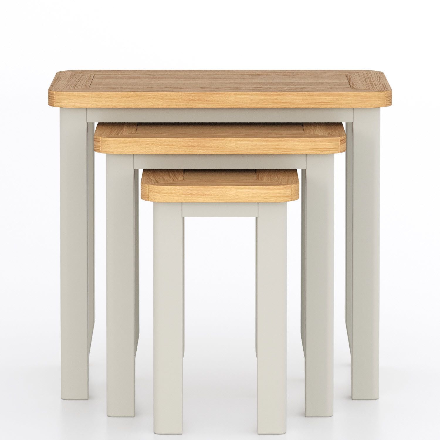 Arlyn Painted Nest of 3 Tables - Home Furniture Interiors