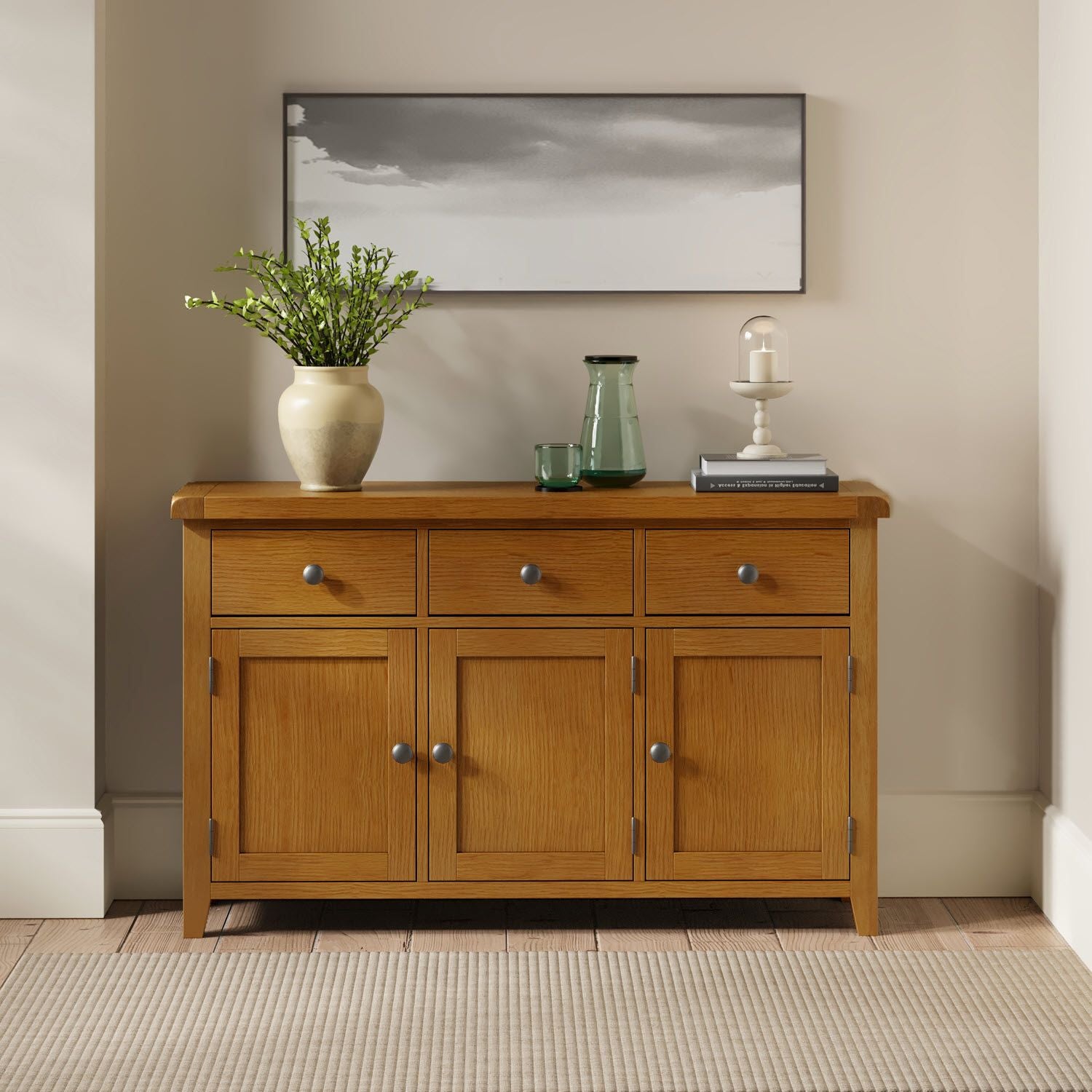 3 Door 3 Drawer Sideboard