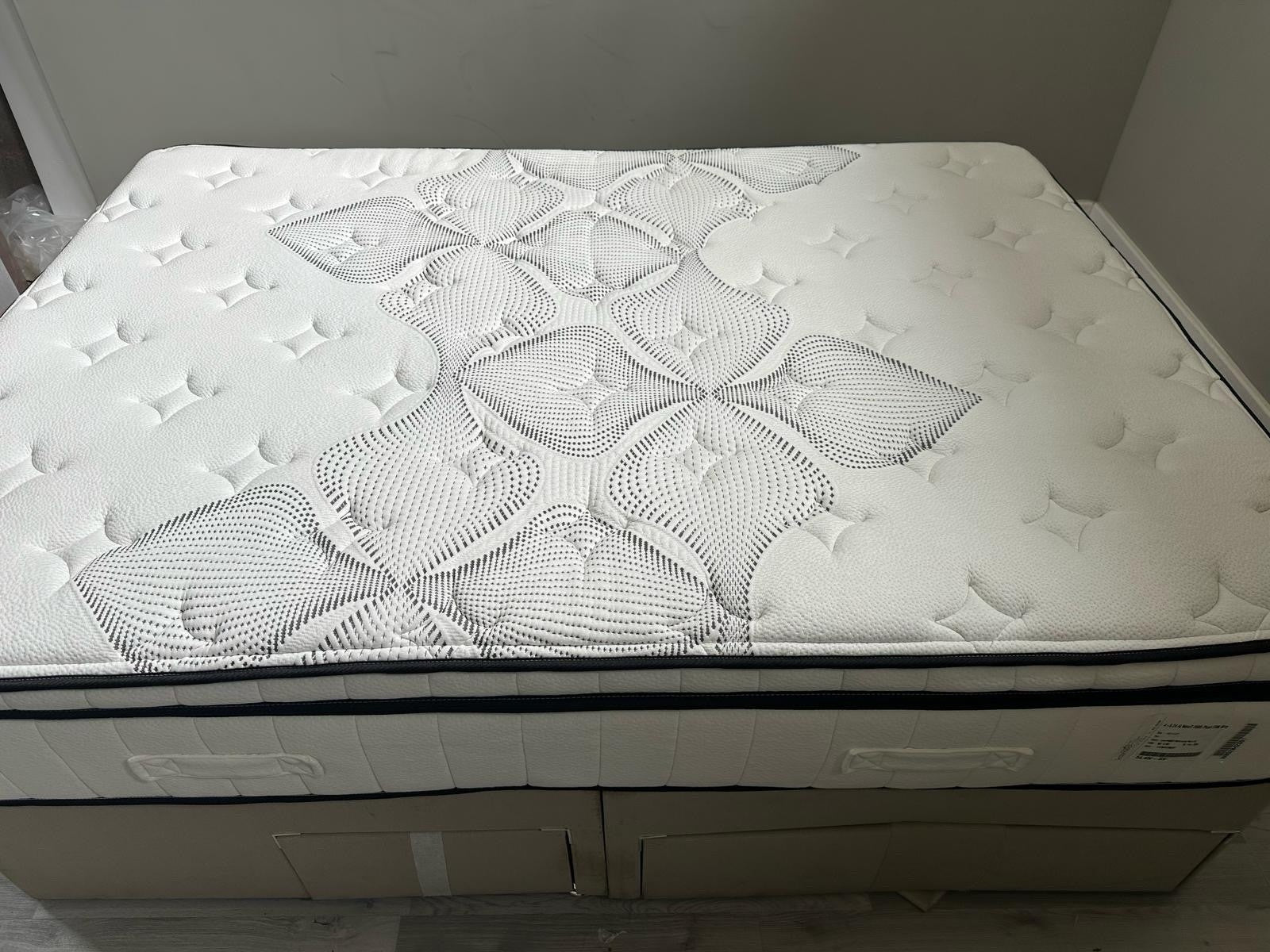 IGEL 3500i Nanotech 4ft 6 Double Plushtop Mattress RRP £1499 Best Price Online B - Home Furniture Interiors