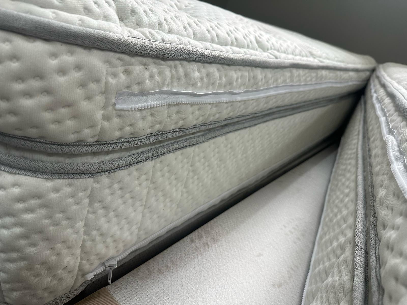 Igel 3000/ 5000 Advance  6FT Superking Zip And Link Mattress RRP £2499 Firm B - Home Furniture Interiors