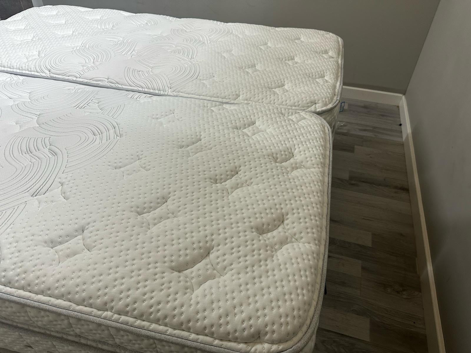 Igel 3000/ 5000 Advance  6FT Superking Zip And Link Mattress RRP £2499 Firm B - Home Furniture Interiors