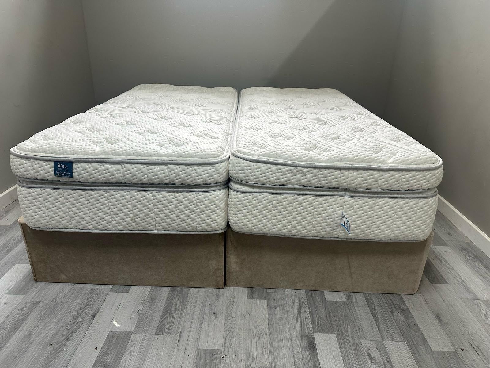 Igel 3000/ 5000 Advance  6FT Superking Zip And Link Mattress RRP £2499 Firm B - Home Furniture Interiors