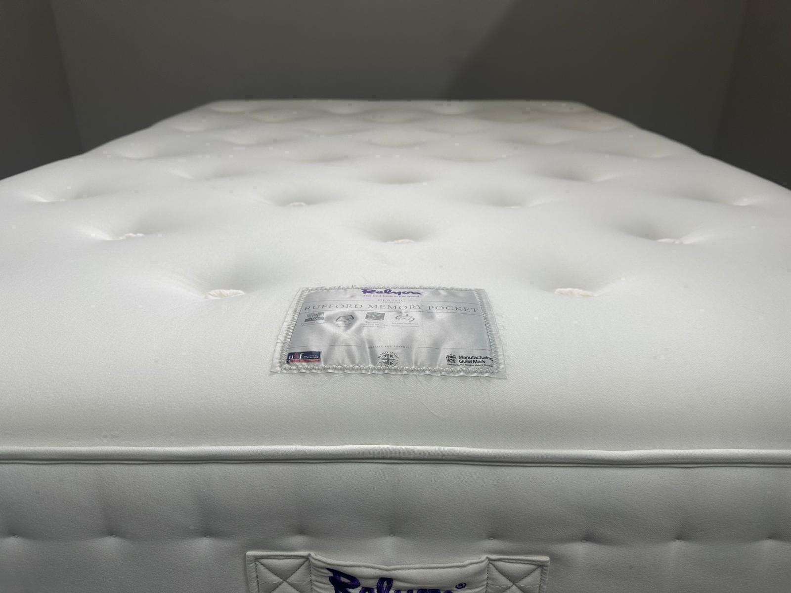 Relyon Rufford Memory Pocket 1500 Mattress 5FT Kingsize RRP £899 Firm B - Home Furniture Interiors