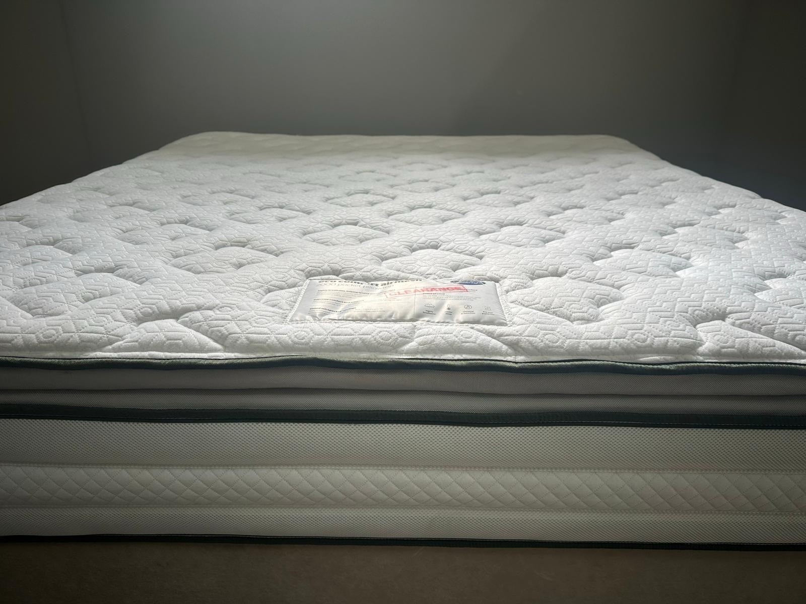 SilentNight Eco Comfort 2000 Pocket Pillow Top 6FT RRP £1199 Best Price Online - Home Furniture Interiors