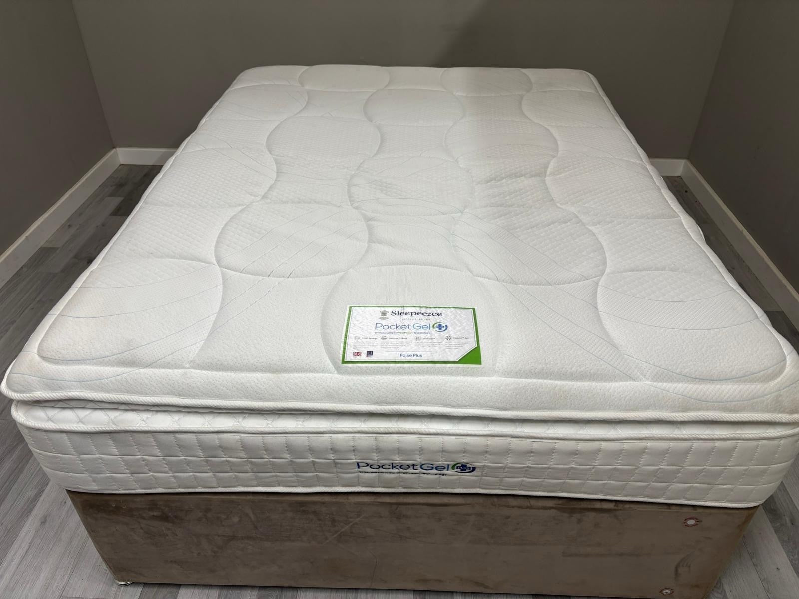 Sleepeezee PocketGel Poise Plus 3200 Mattress Kingsize 5FT Best Price Online B - Home Furniture Interiors
