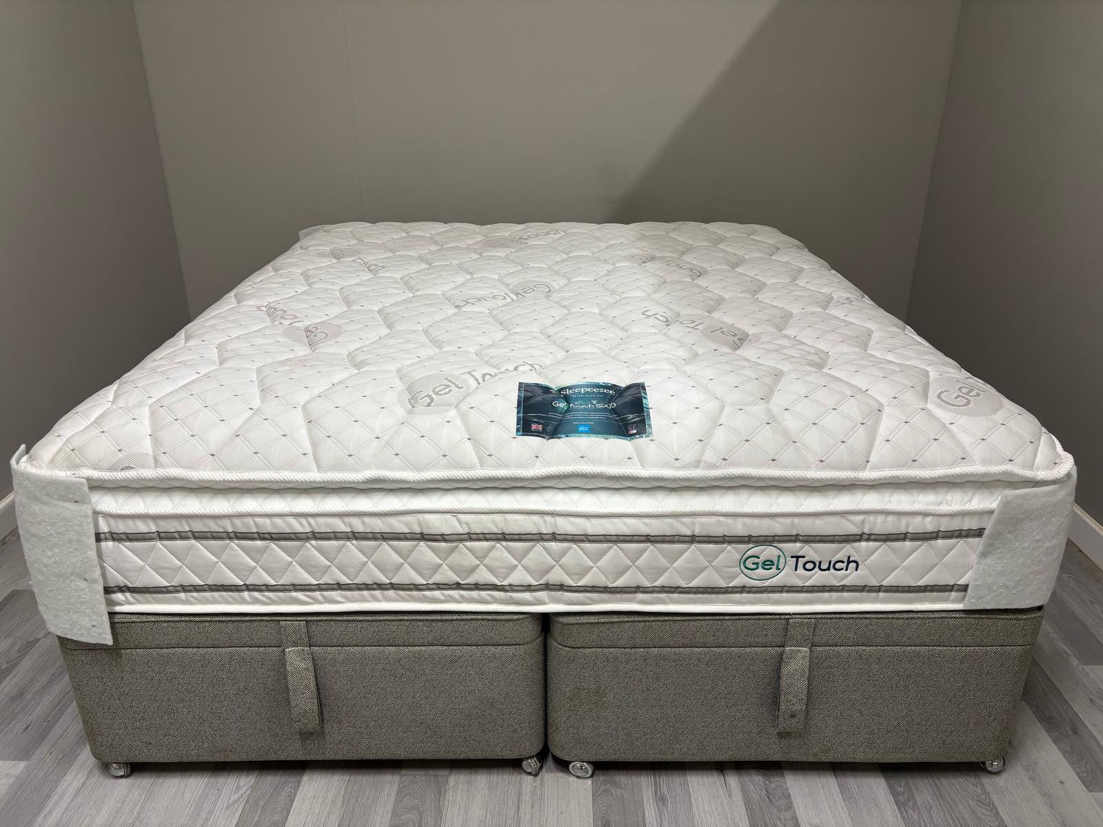 Sleepeezee GelTouch /Sensagel 3000 Pillowtop Mattress 6FT SuperKing - RRP £2,095 - Home Furniture Interiors