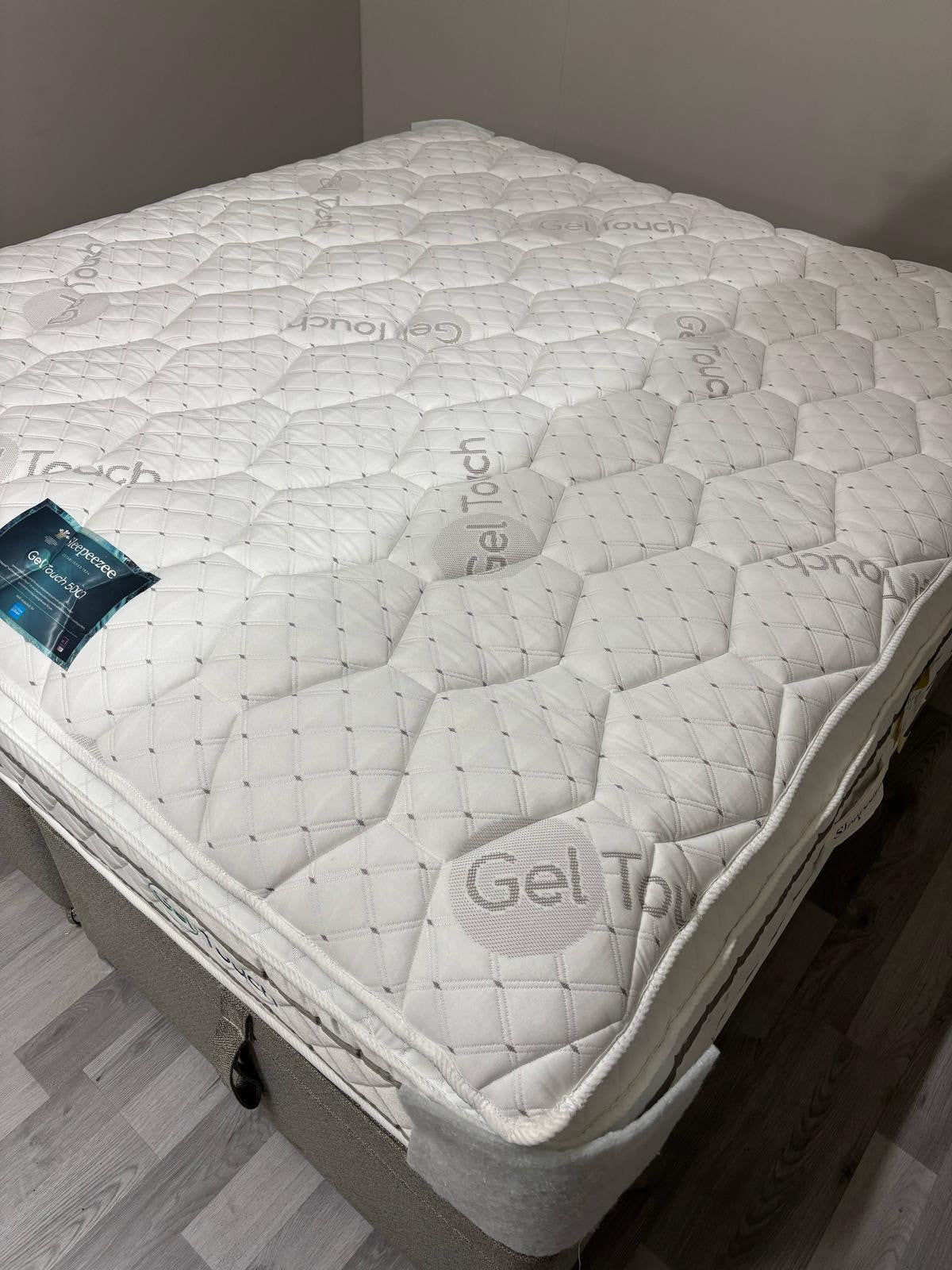 Sleepeezee GelTouch /Sensagel 3000 Pillowtop Mattress 6FT SuperKing - RRP £2,095 - Home Furniture Interiors