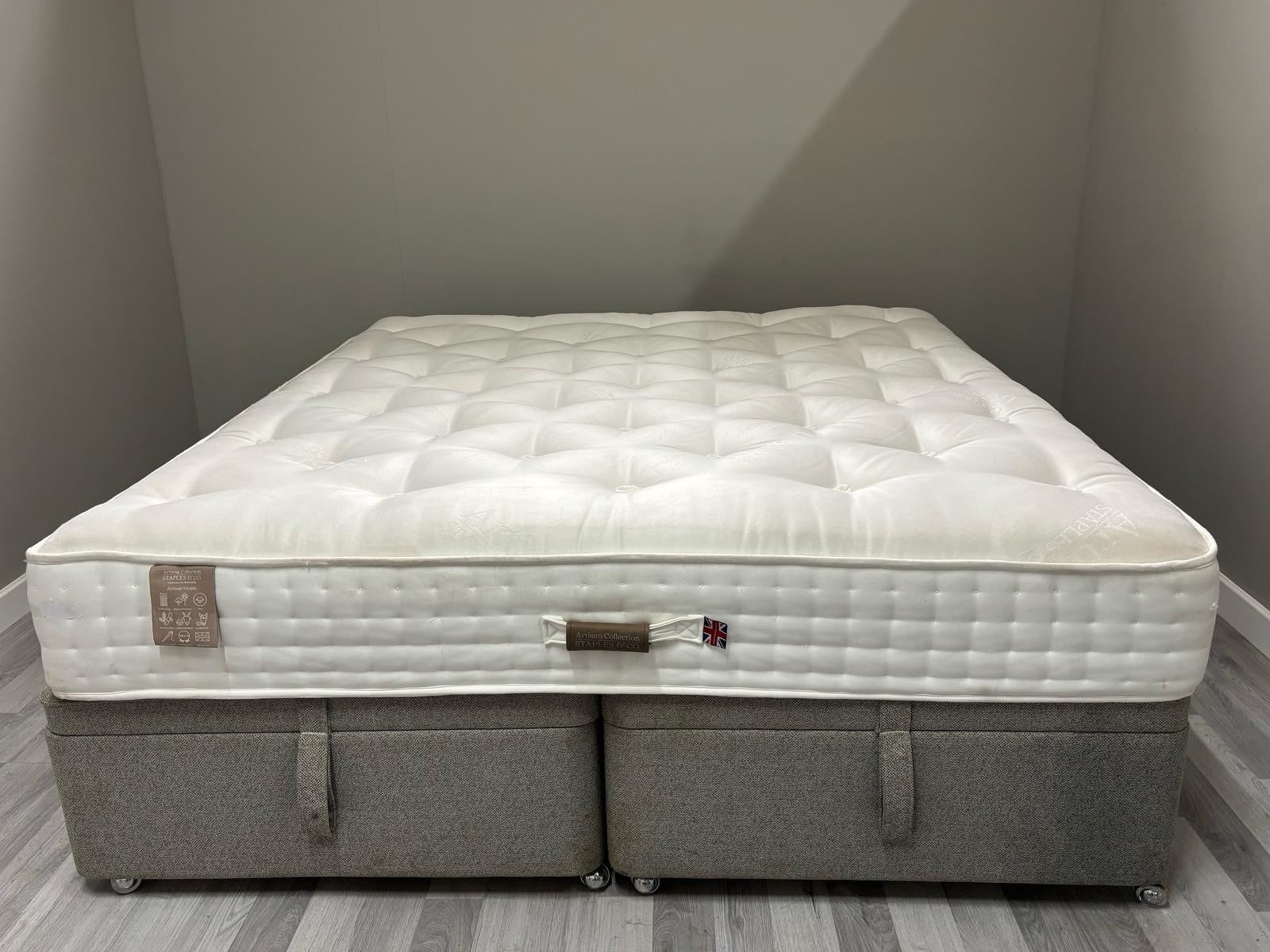 Staples and Co Artisan Utopia Firm Mattress 6ft Superking - RRP £2299 - Home Furniture Interiors