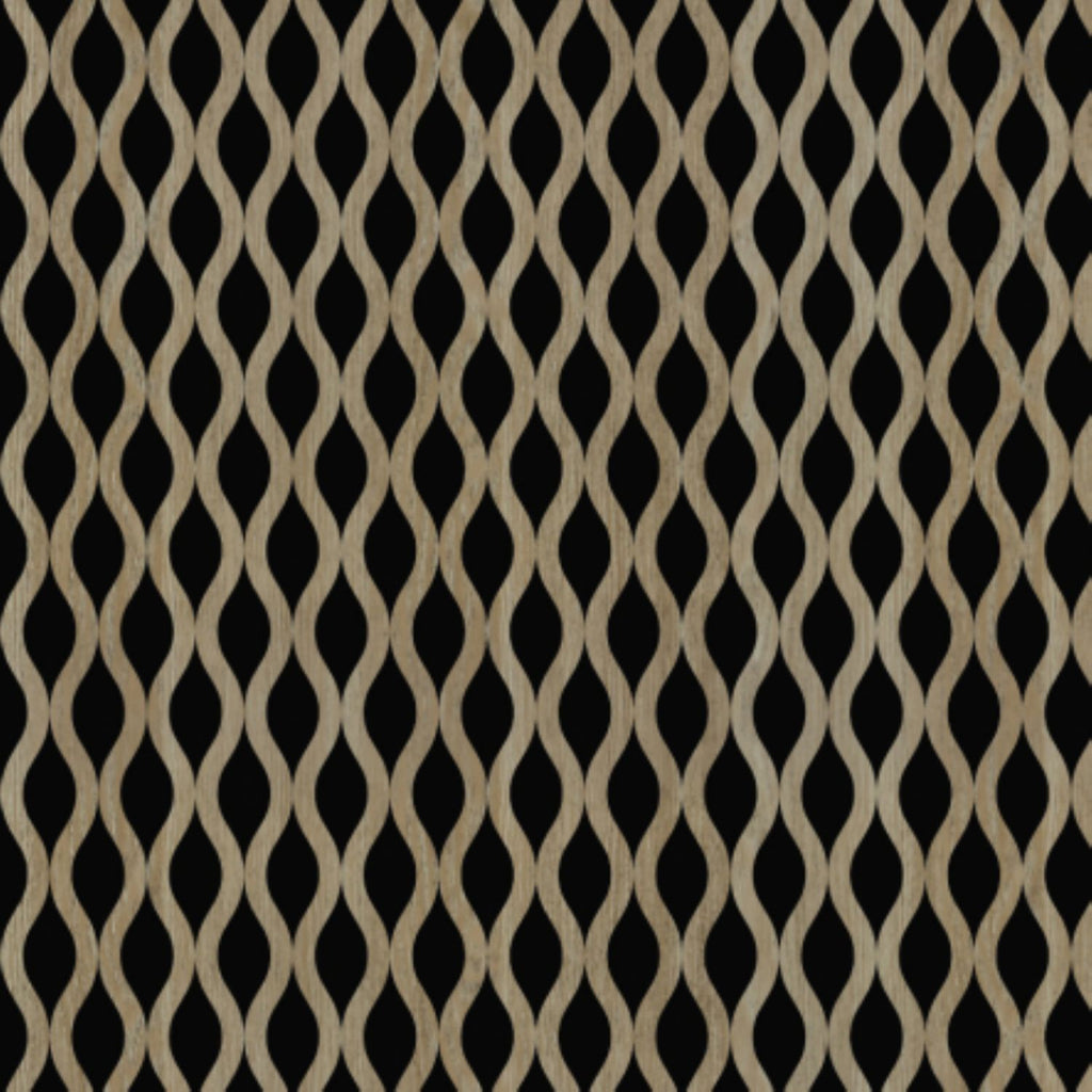 Set of 4 Dark Oak Acoustic Slatted Decorative Wall Panels with Wood Effect Finish (WP03)