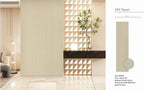 Set of 4 Oak Wood Effect Finish Decorative Wall Panels
