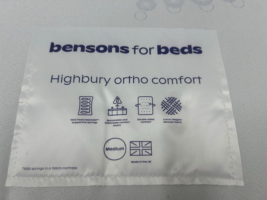 Highbury Ortho Comfort Mattress 5FT Kingsize RRP £995 Medium