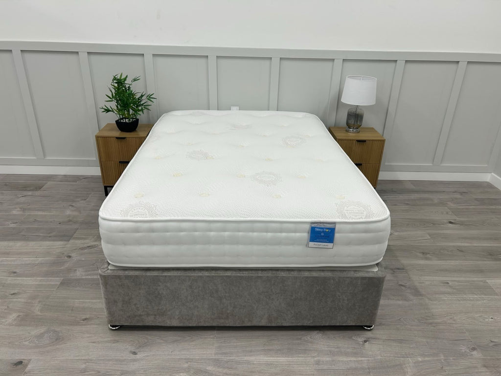 Sleep Story Luxury Pocket Cashmere 4FT 6 Double Mattress - RRP £899A