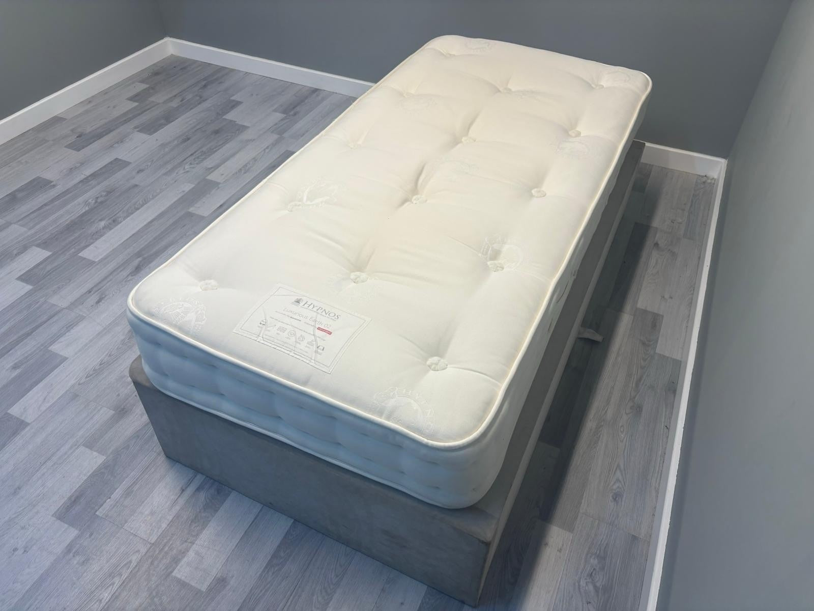 Hypnos Luxurious Earth 02 Single 3FT Medium Mattress £1699 A - Home Furniture Interiors