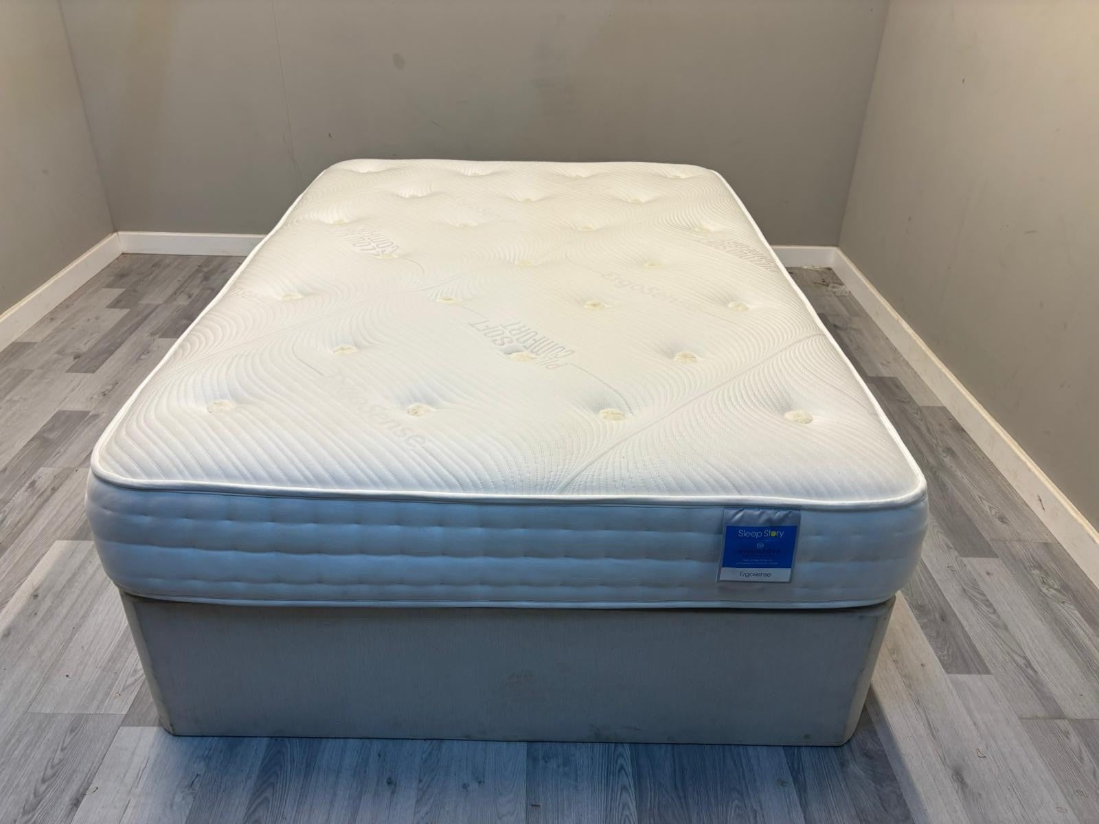 Sleep Story Ergosense Mattress 4FT 6 Double RRP £799 Firm - Home Furniture Interiors