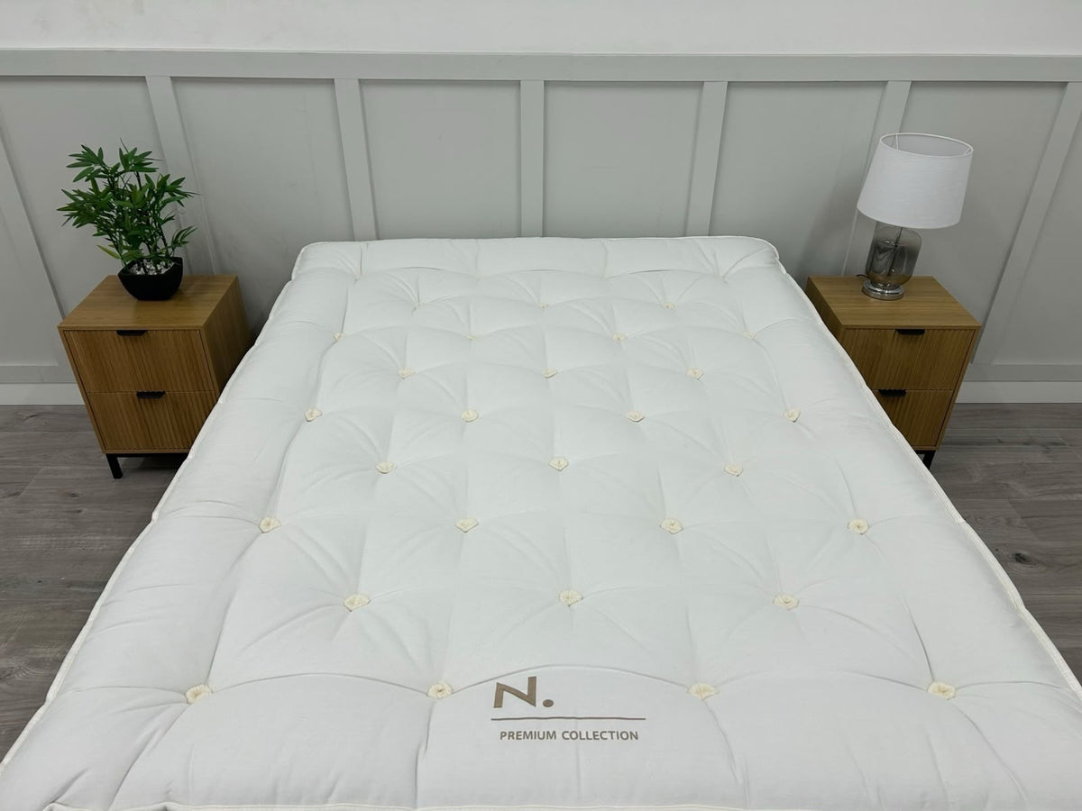Next Premium 5400 Pocket Sprung Medium Hand Tufted Mattress 5FT Kingsize