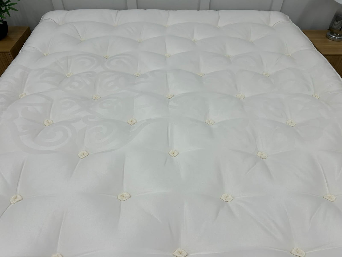 Staples and Co Artisan Pure Decadence 5FT Kingsize mattress with plush upholstery and supportive design for luxurious comfort.