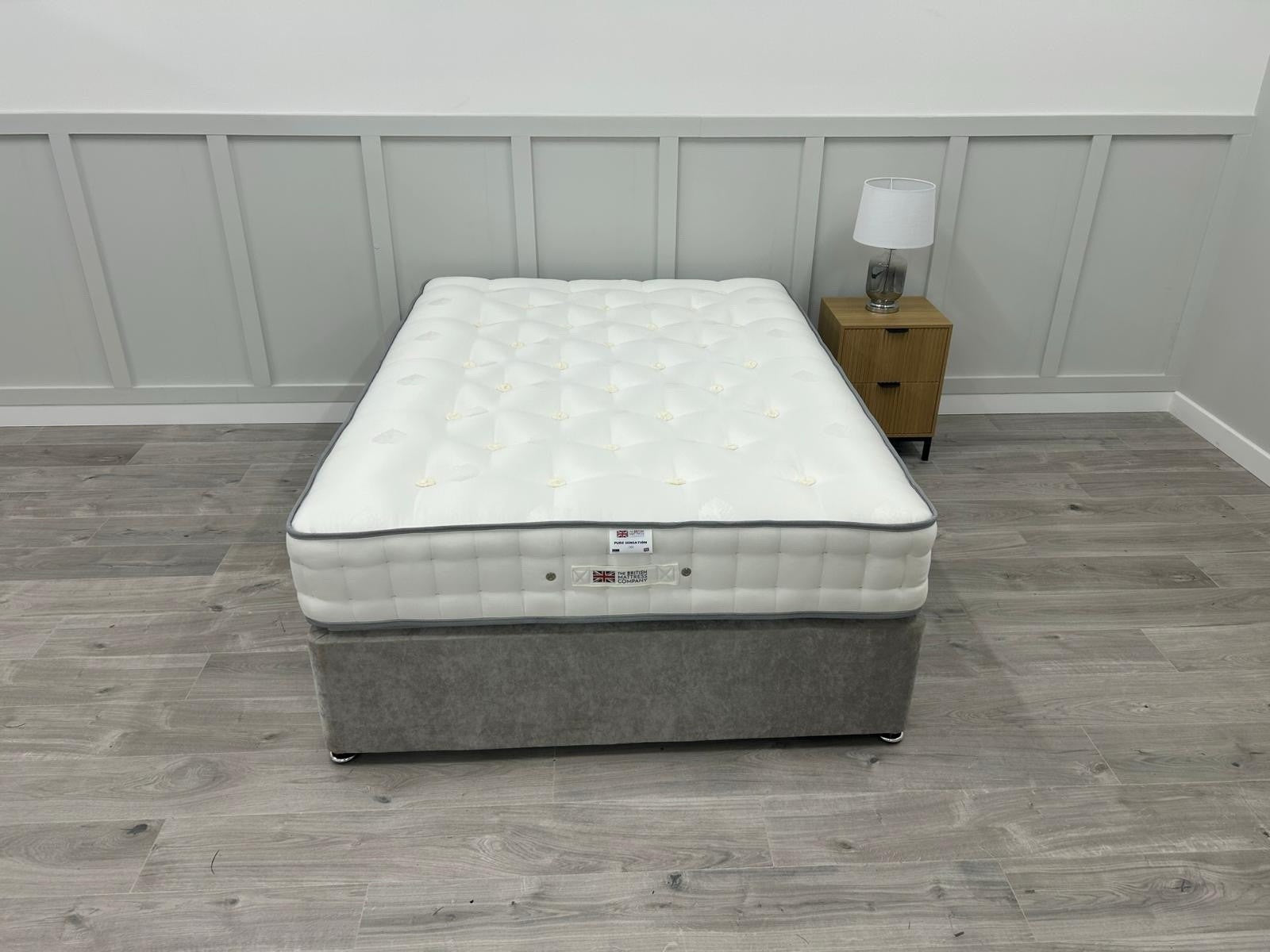 British Mattress Pure Sensation 1000 6FT Superking 100 Night SleepTrial