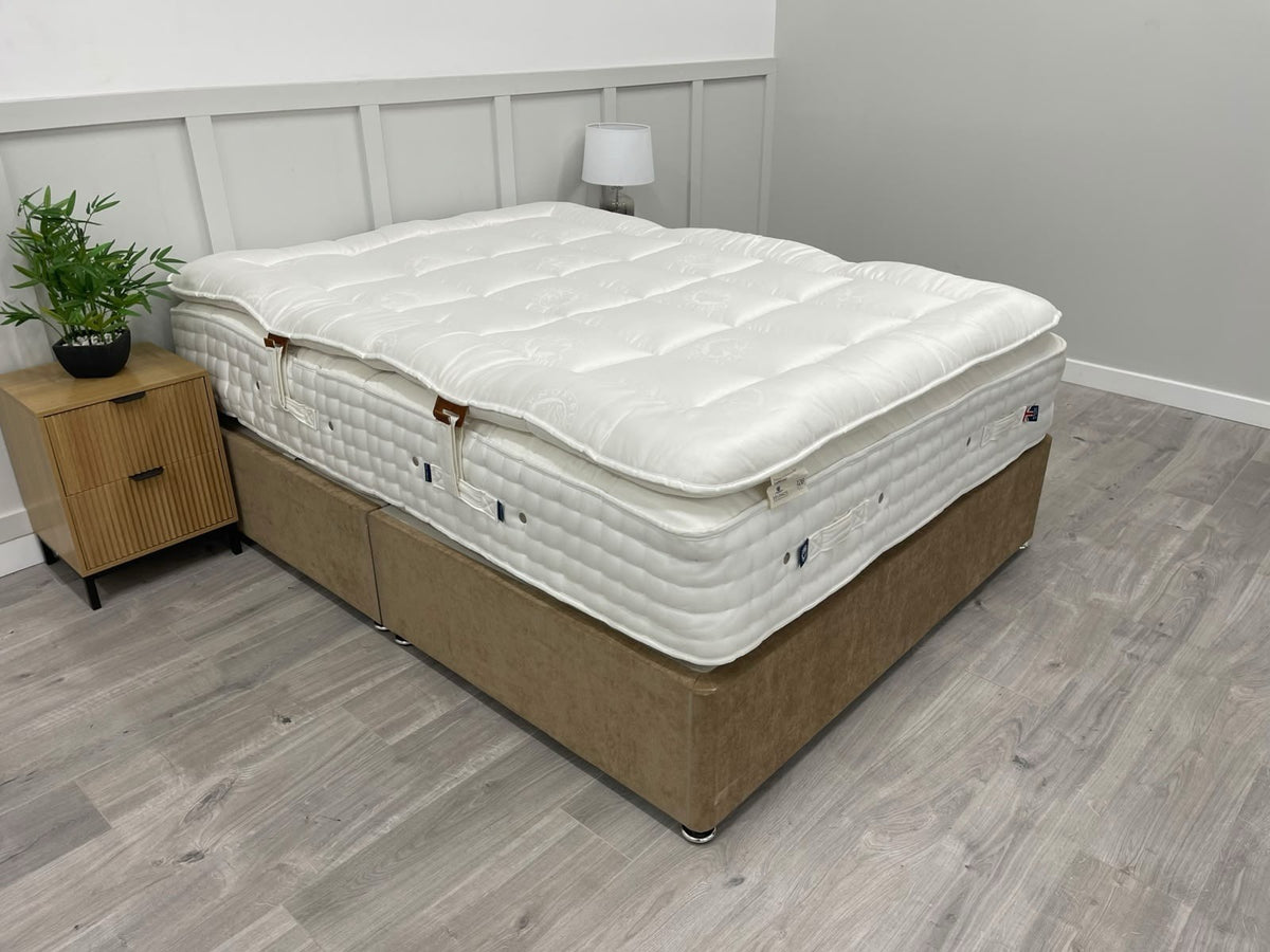 Hypnos Bespoke Sapphire Mattress with Detachable Topper 5FT Kingsize RRP £6799