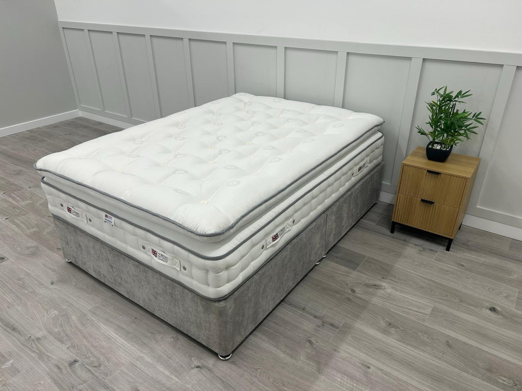 British Mattress Pure Embrace 5000 Pillow Top 5FT Kingsize 100 Night Sleep Trial