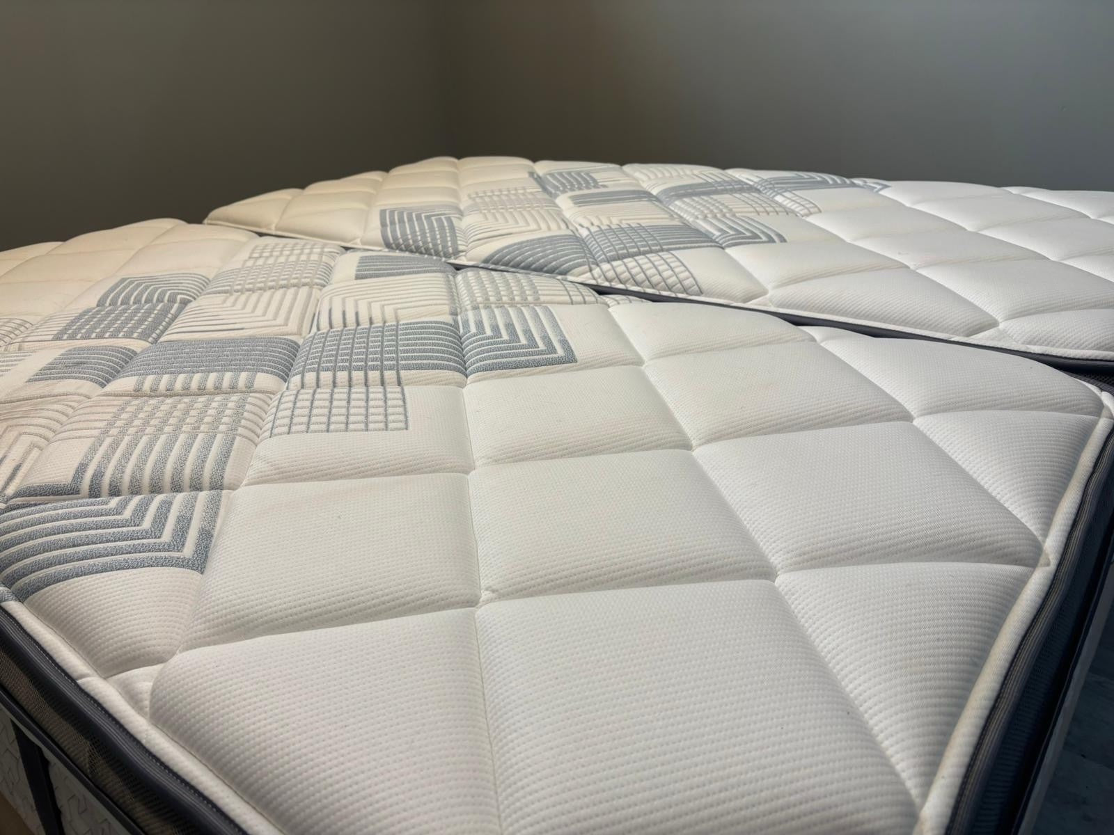 Sealy Ultra Brontë Firm 6FT Superking Zip And Link Mattress - RRP £2699 - Home Furniture Interiors