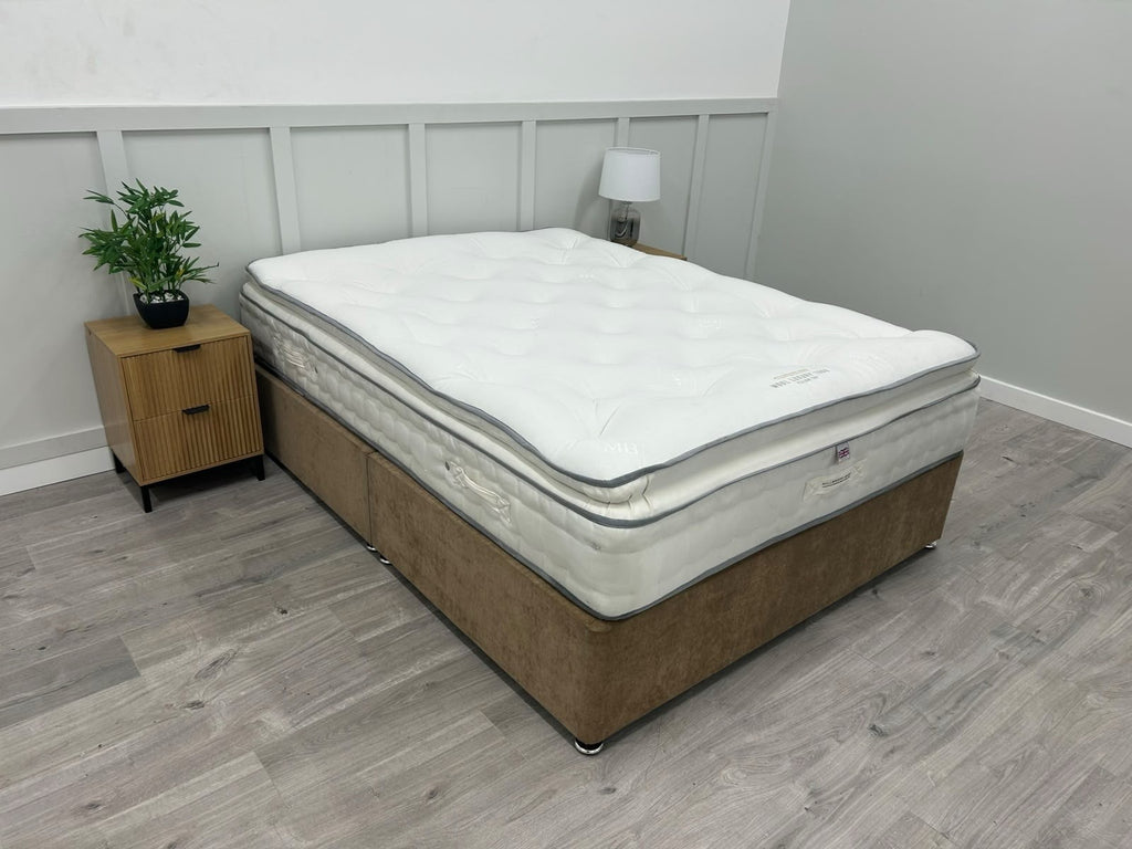 Millbrook Wool Luxury 1500 Pillowtop Medium 5FT Kingsize Mattress