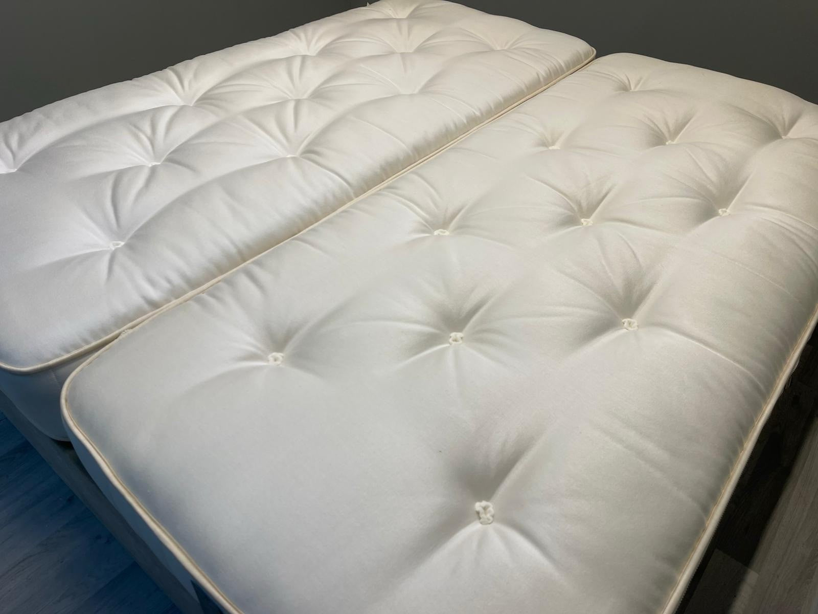John Lewis Harrison Spinks Hemp 2750 Mattress Zip & Link 6FT Superking RRP £1899 - Home Furniture Interiors