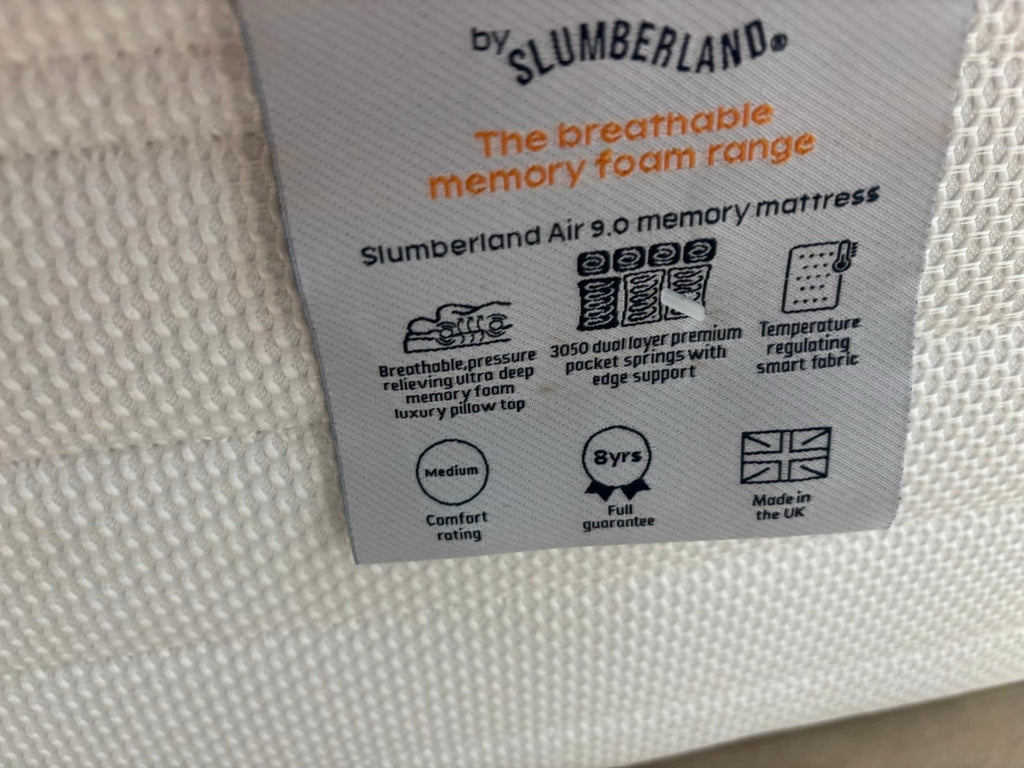 Slumberland Air 9 Memory 6FT Superking Mattress, Medium - RRP £1449