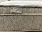 Igel Advance 2500 5ft kingsize mattress in medium firmness with plush fabric and detailed stitching.