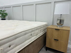 Hypnos Luxurious Earth 02 4FT6 double mattress with plush surface and supportive medium firmness, ideal for comfortable sleep.