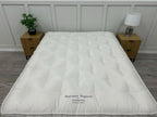 Vispring Baronet Superb 5ft kingsize firm spring mattress with plush fabric, showcasing its luxurious, supportive design.