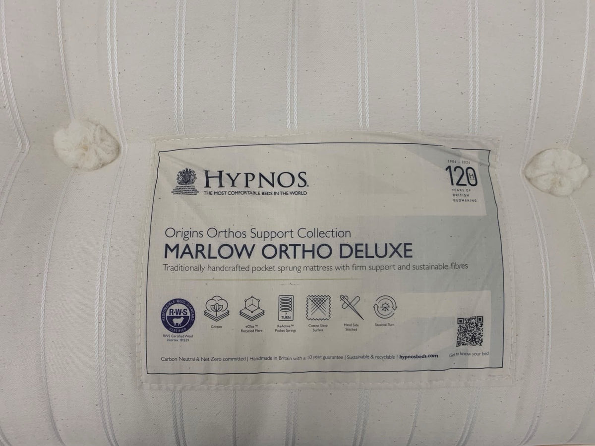 Hypnos Marlow Deluxe Ortho 4FT 6 Double Mattress RRP £2295 Firm