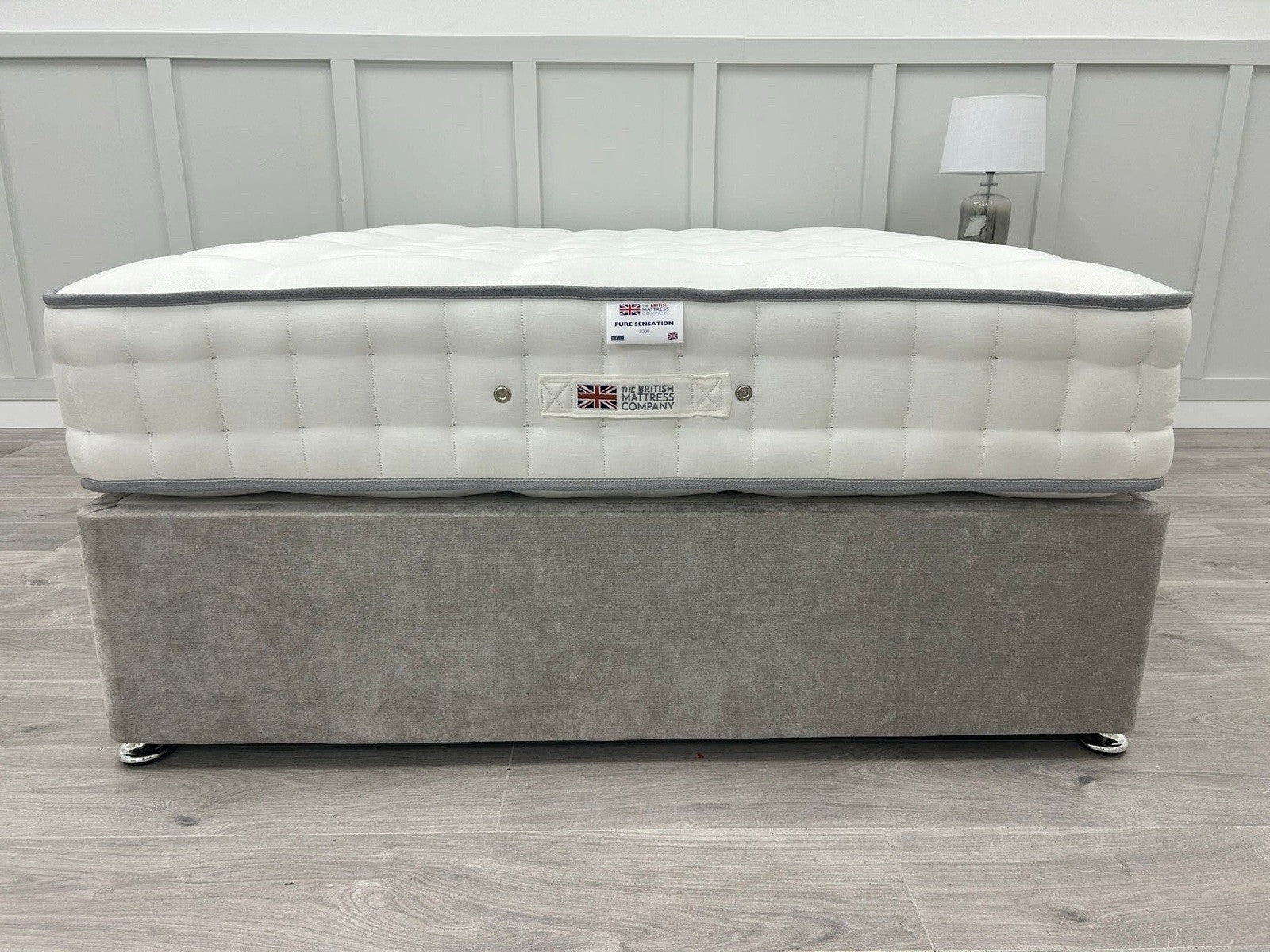 British Mattress Pure Sensation 1000 4FT 6 Double 100 Night Sleep Trial