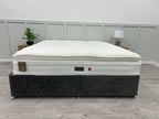 Staples and Co Artisan Pure Decadence 5FT Kingsize mattress with a plush fabric cover and neatly stitched edges.