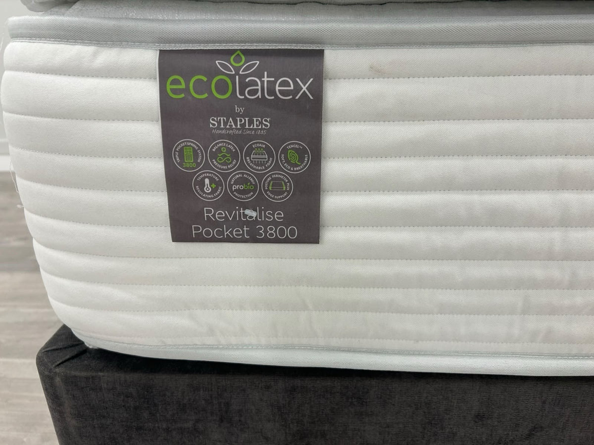 Staples and Co Revitalise Eco Latex  3800 Mattress, 5FT Kingsize RRP £1995