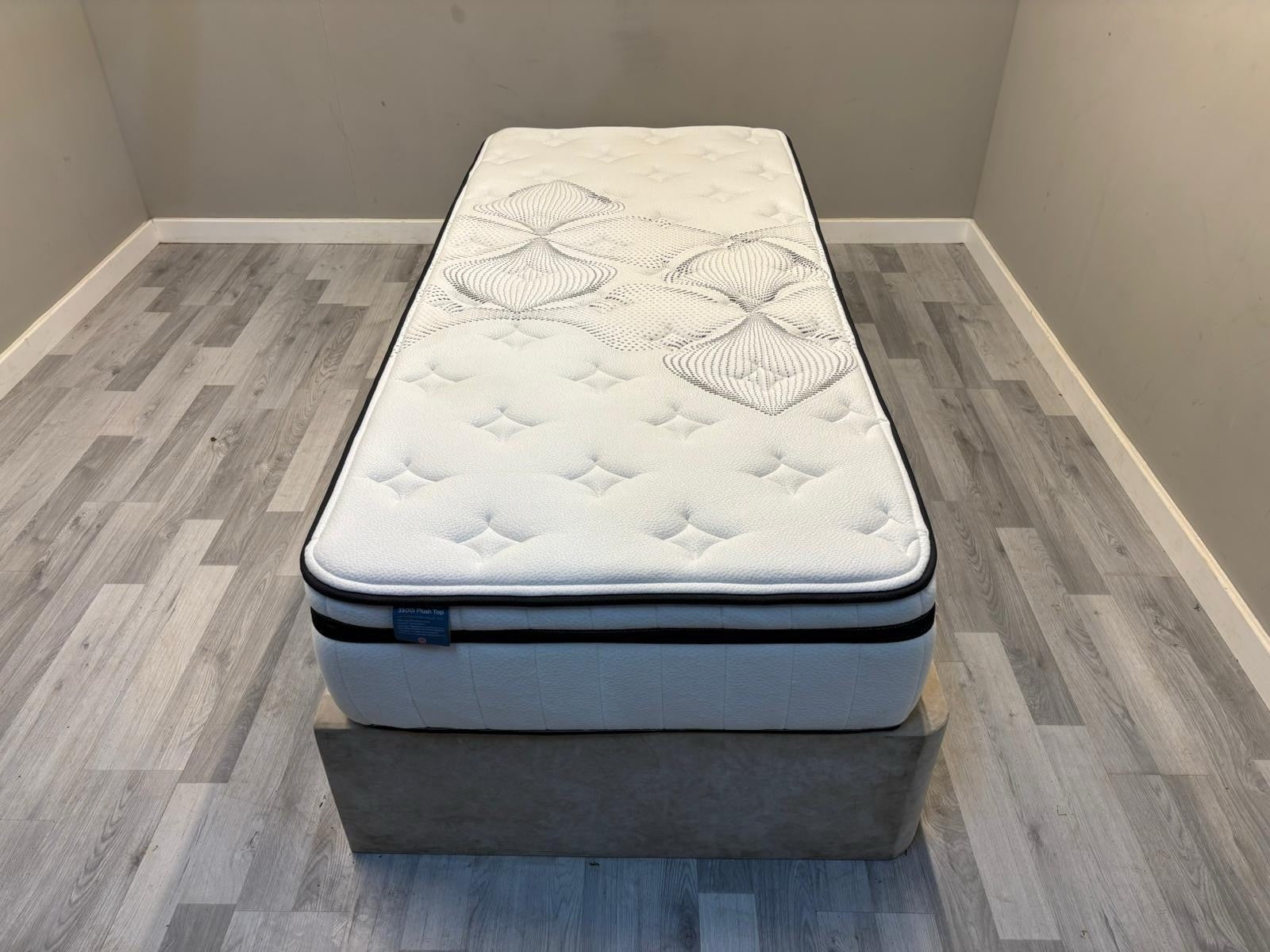 iGel NanoTech 3500i Plushtop Mattress Single Mattress 90cm X 200cm Extra Length