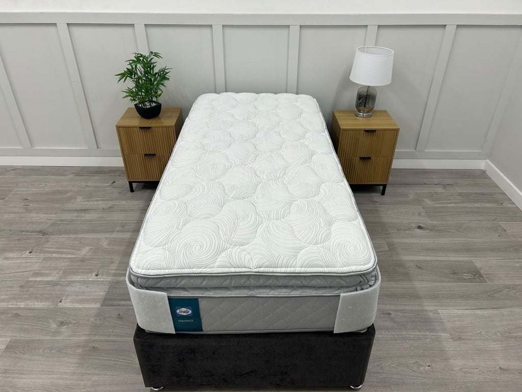 Sealy Winslow Geltex Enhance 2400 Pocket Pillow Top Mattress 3FT Single RRP £749