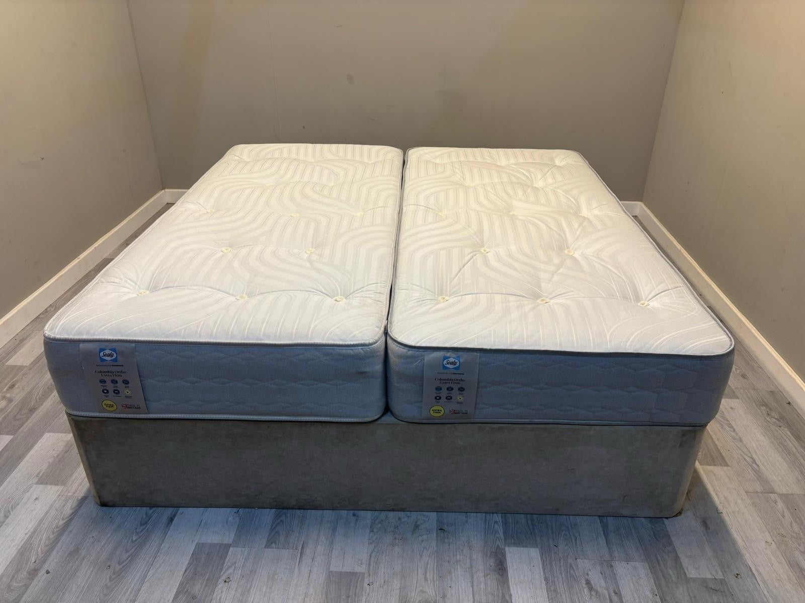 Sealy Columbia Ortho Extra Firm 6FT Superking Zip And Link Mattress - RRP £1699