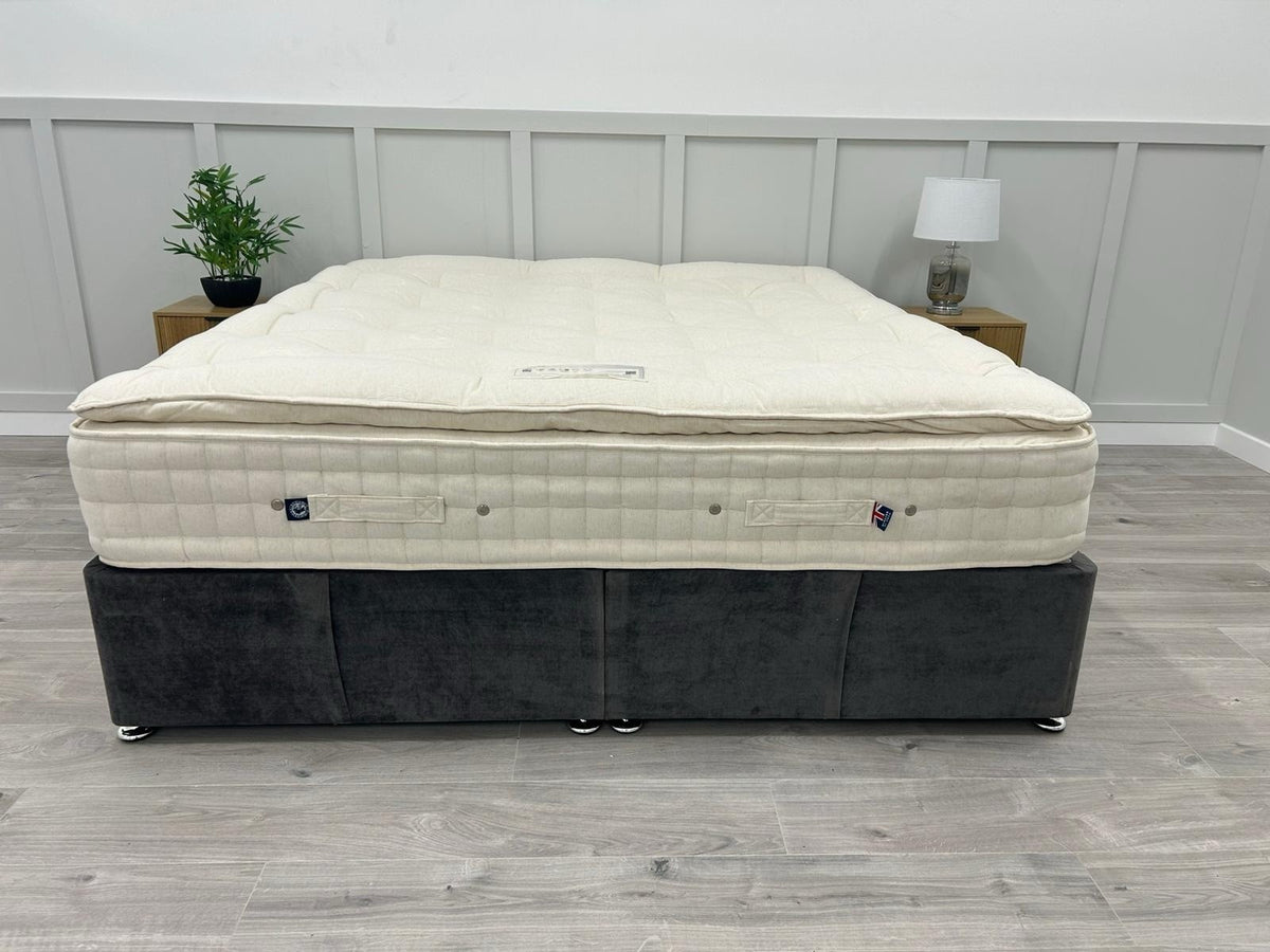 Hypnos Bespoke Topaz Pillowtop Mattress Firmer 6FT SuperKing Mattress RRP £2,699